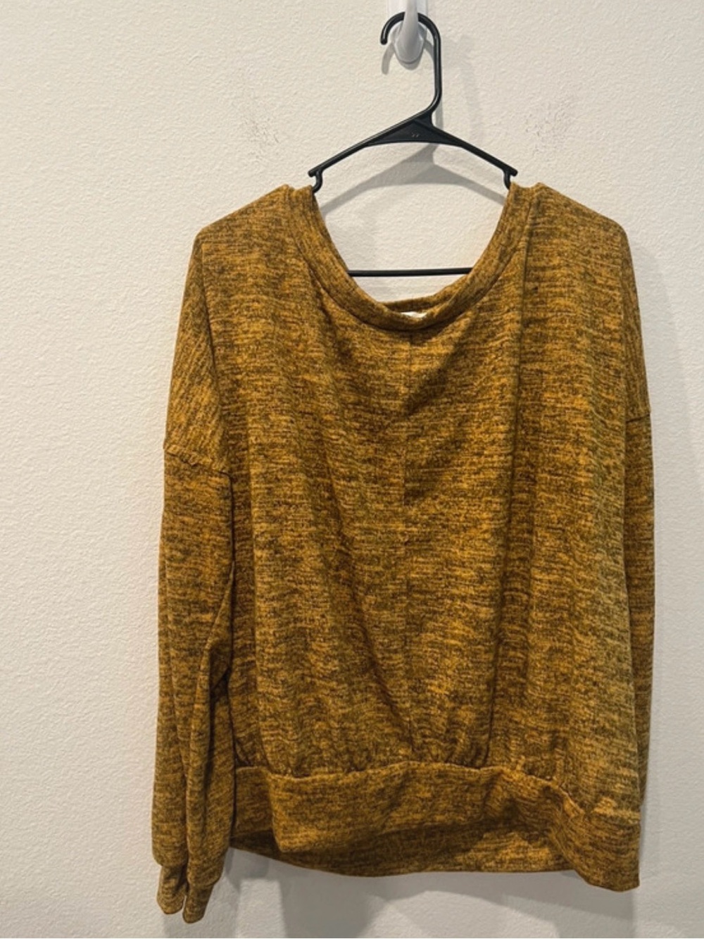 Cozy Women's Mustard Knit Sweater